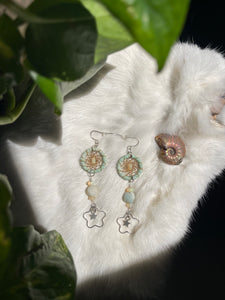 Star Opal Dreamcatcher Earrings
