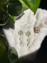 Load image into Gallery viewer, Star Opal Dreamcatcher Earrings
