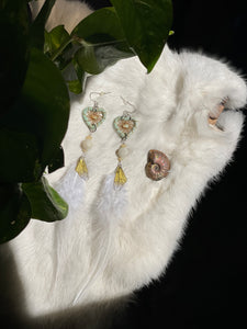 Fairy Opal Dreamcatcher Earrings