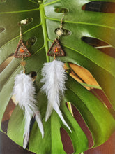 Load image into Gallery viewer, Amber Sunburst Dream Earrings
