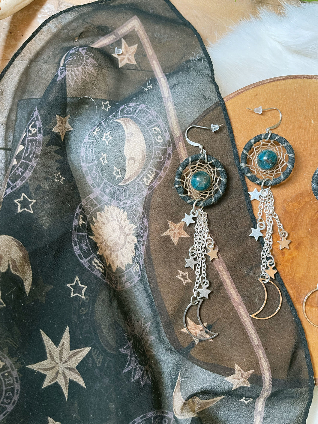 Starry Nights ~ dreamcatcher earring sets